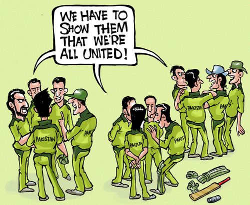 United Pakistan cricket team.