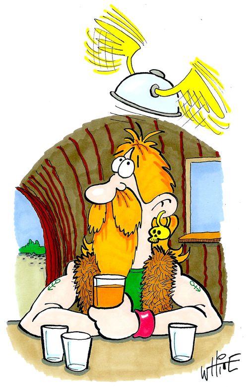 Viking helmet...