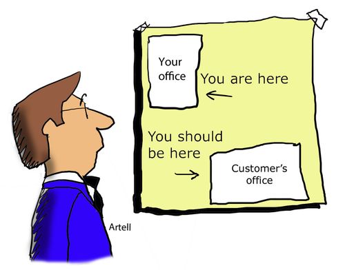 You are here