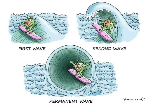 First wave, second wave, perminenet wave.