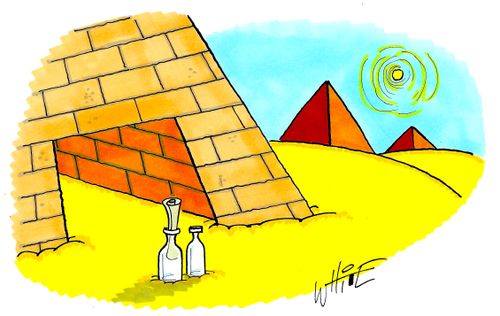 pyramid empties...