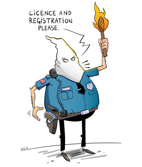"Licence and registration please"