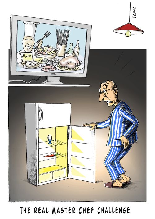The real master chef challenge