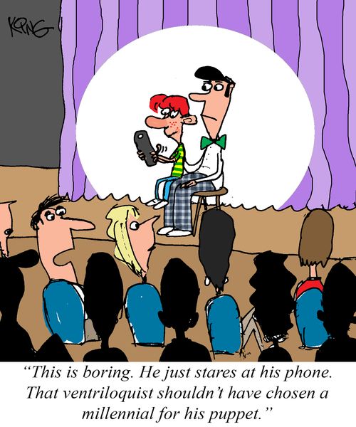 Millennial Puppet