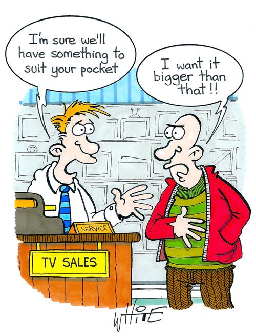 "I'm sure we'll have something to suit your pocket."