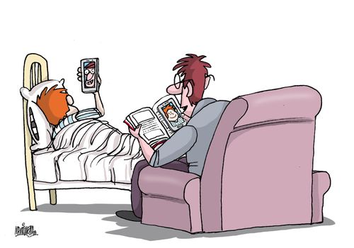 Children's stories and technology