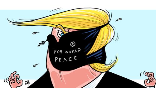 Trump's mask