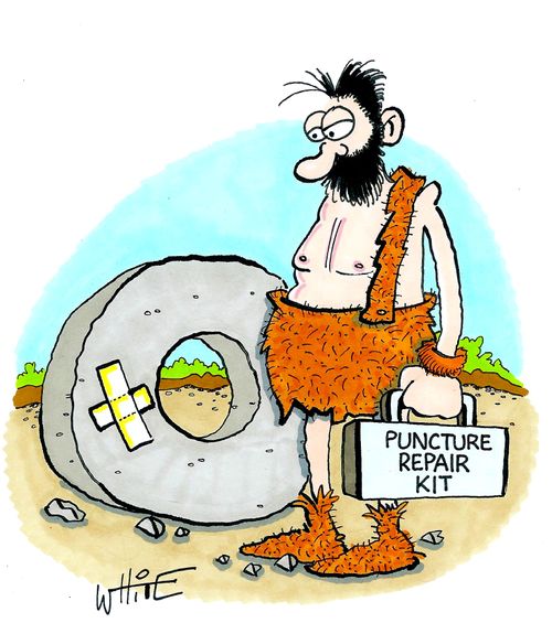 Stoneage puncture repair kit...