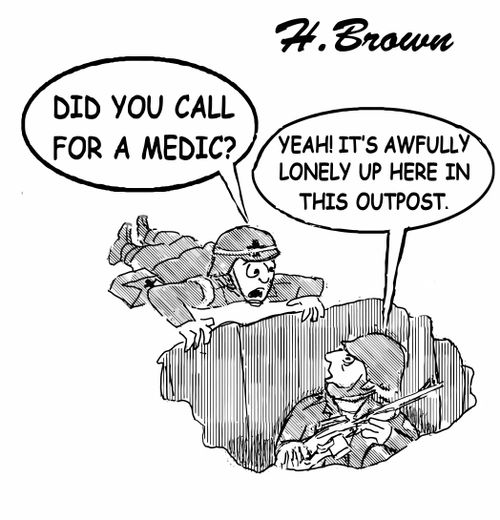 "Did you call for a Medic?"