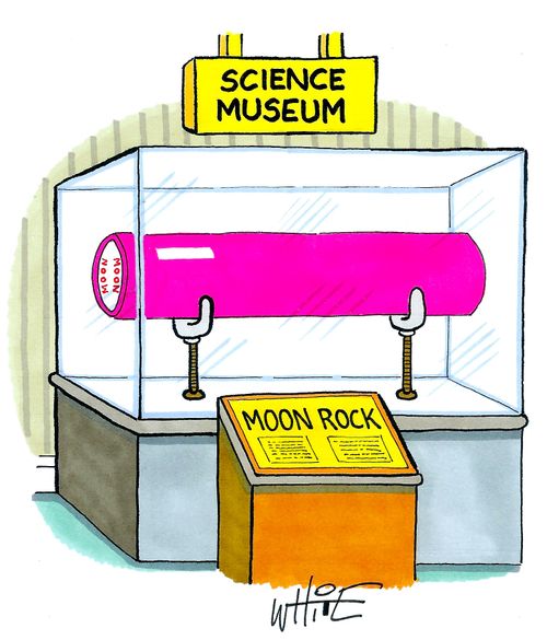 Moon rock...
