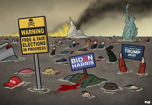 Warning! Free and fair elections in progress