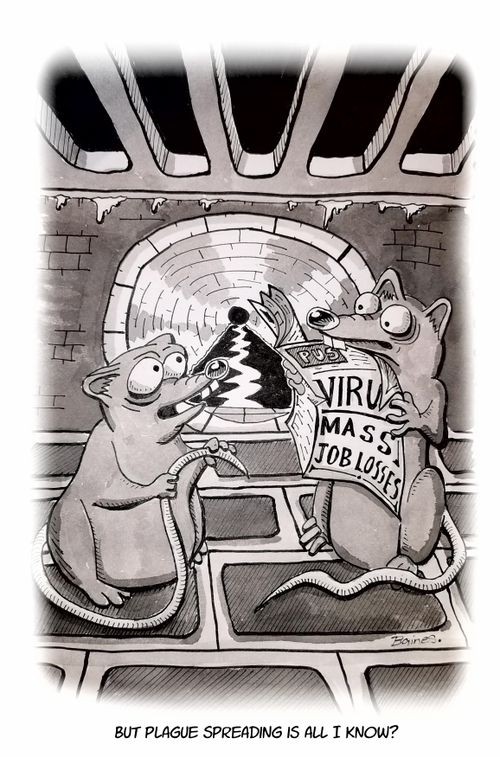 "But plague spreading is all I know?"