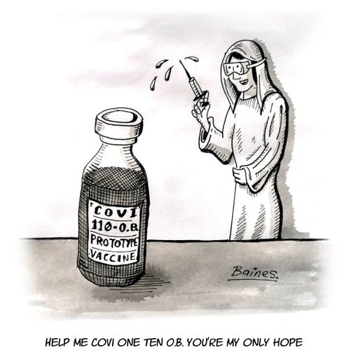 Help me COVI one ten O.B. you're my only hope