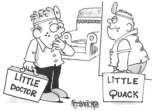 Little doctor. Little Quack
