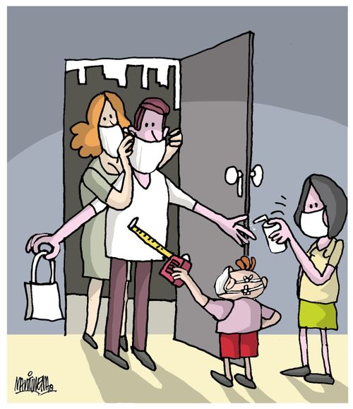 'New normal' family life