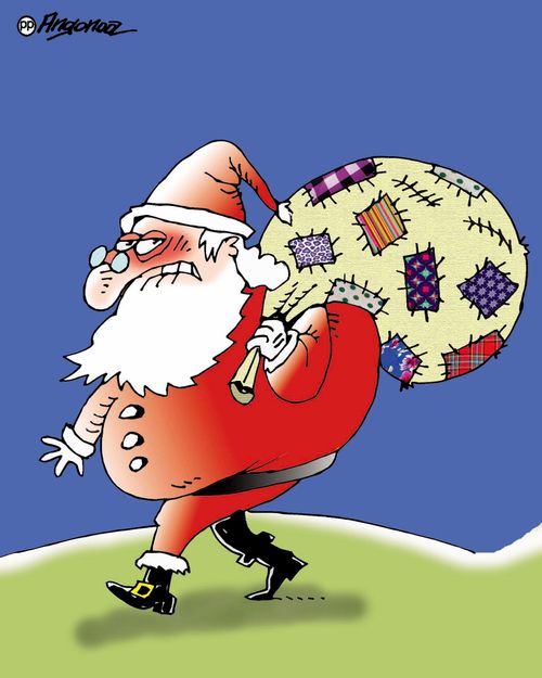 Santa claus patch