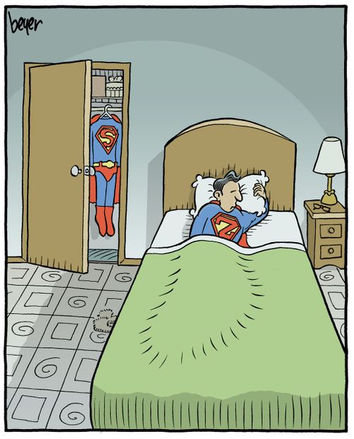 Sleepy Superman