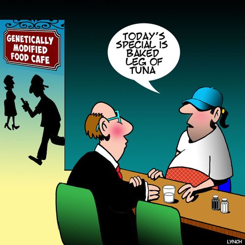 Genetically modified food cafe
