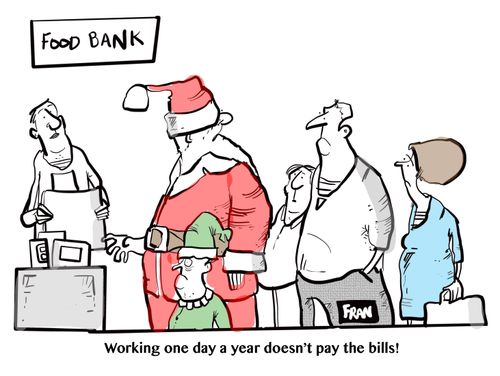 Working one day a year doesn't pay the bills