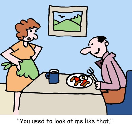 "You used to look at me like that."