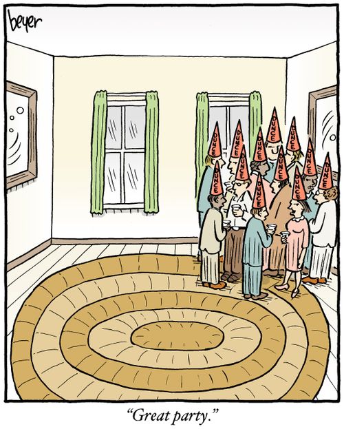 "Great party."
