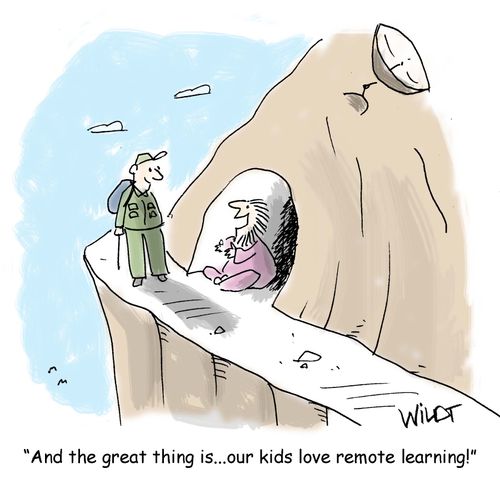 And the great thing is...our kids love remote learning!