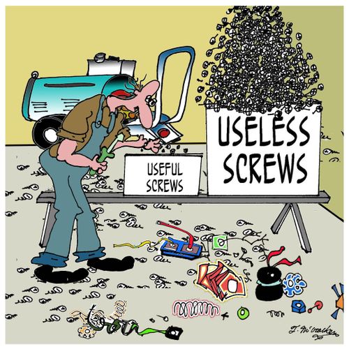 Useful and Useless Screws