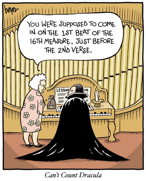 Can't Count Dracula