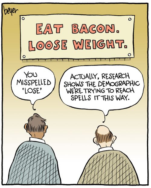 Eat Bacon. Loose weight.