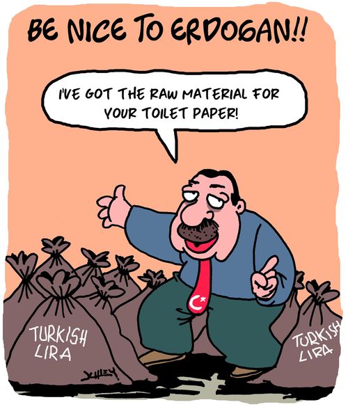 Be nice to Erdogan