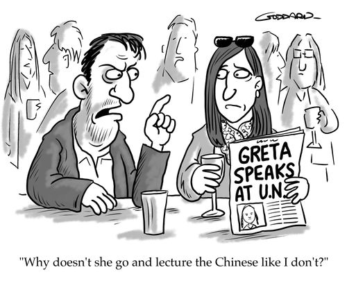 Greta speaks at U.N.