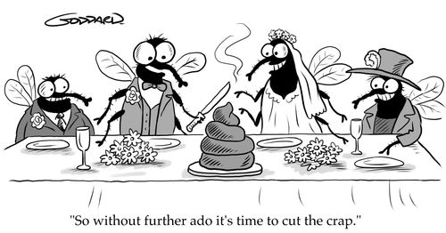 "Do without further ado, it's time to cut the cr*p