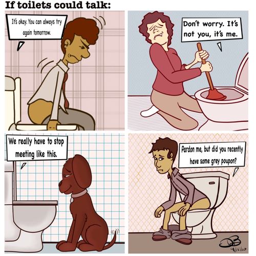 If toilets could talk