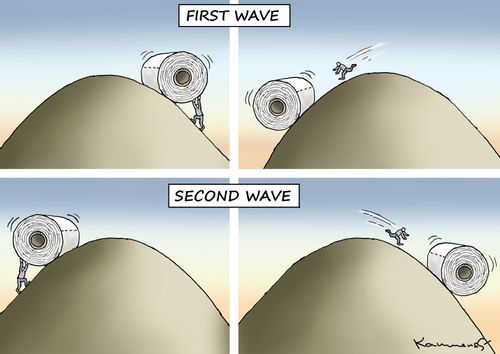 First Wave. Second Wave.