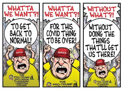 Covidiot Trumpers