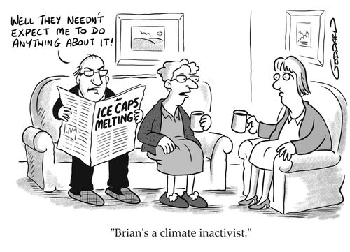 "Brian's a climate inactivist."