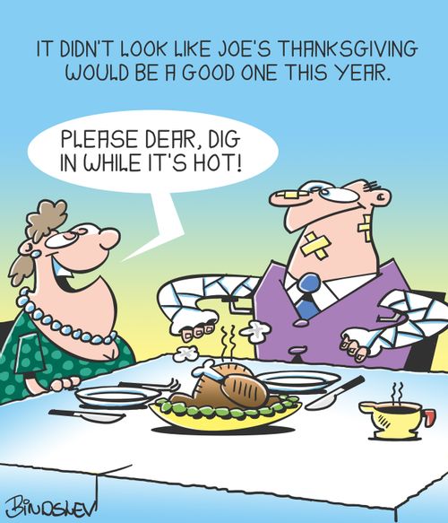 It didn't look like Joe's Thanksgiving would be a good one this year.