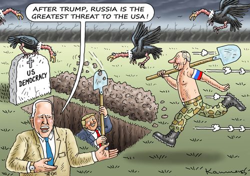 "After Trump, Russia is the greatest threat to the USA!"