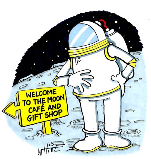 Welcome to the moon cafe and gift shop...