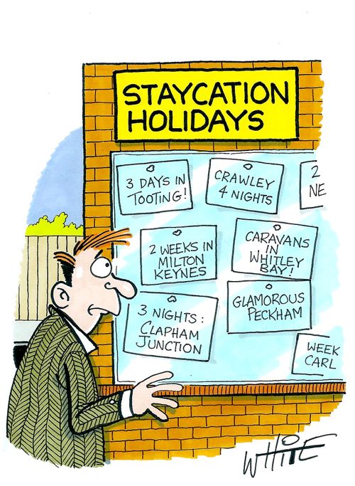 Staycation holidays...