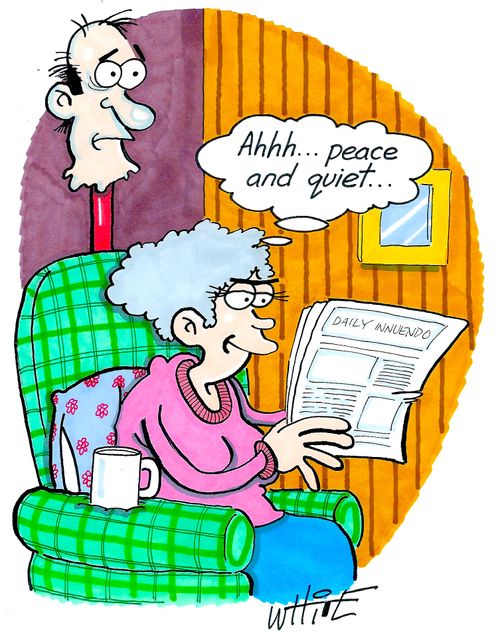 ahhh...peace and quiet...