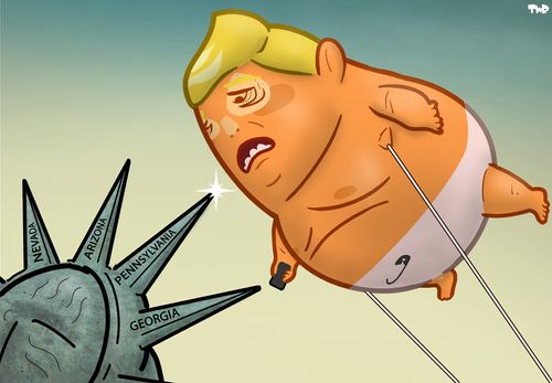 Bye bye baby Trump