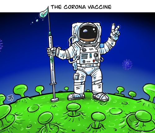 The Corona vaccine .. at last !