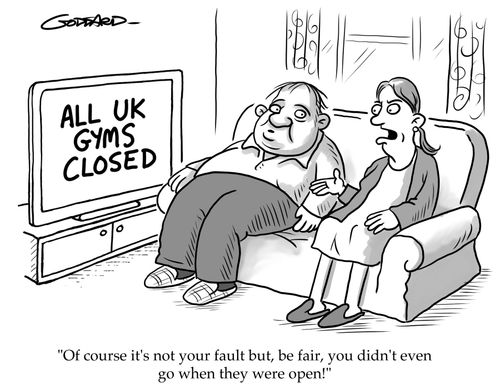 All UK gyms closed