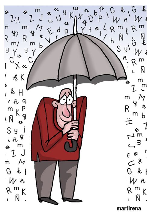 Literary rain