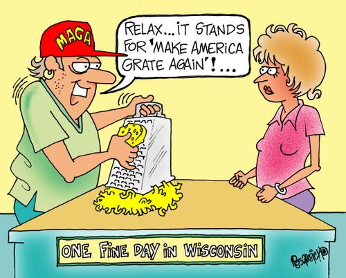 "One fine day in Wisconsin."