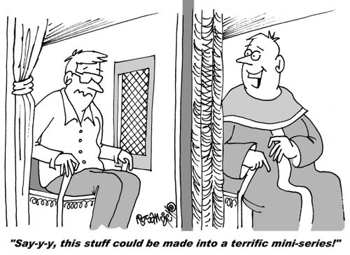 "Say-y-y, this stuff could be made into a terrific mini-series."