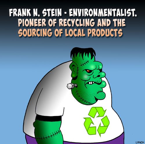Frank N. Stein - Evirnomentalist. 