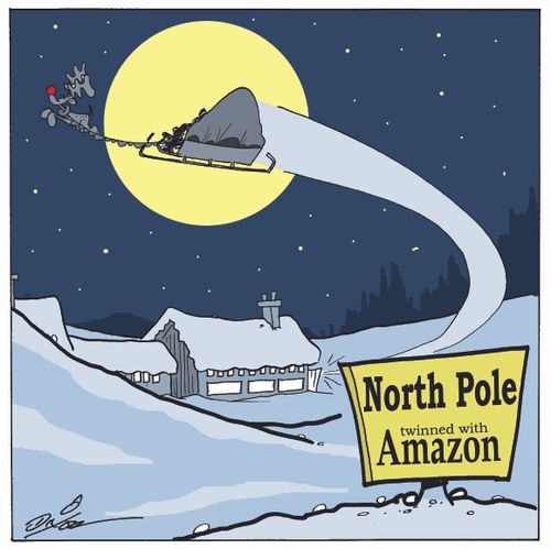 North Pole twinned with Amazon