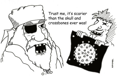 Trust me, it's scarier than the skull and crossbones ever was!